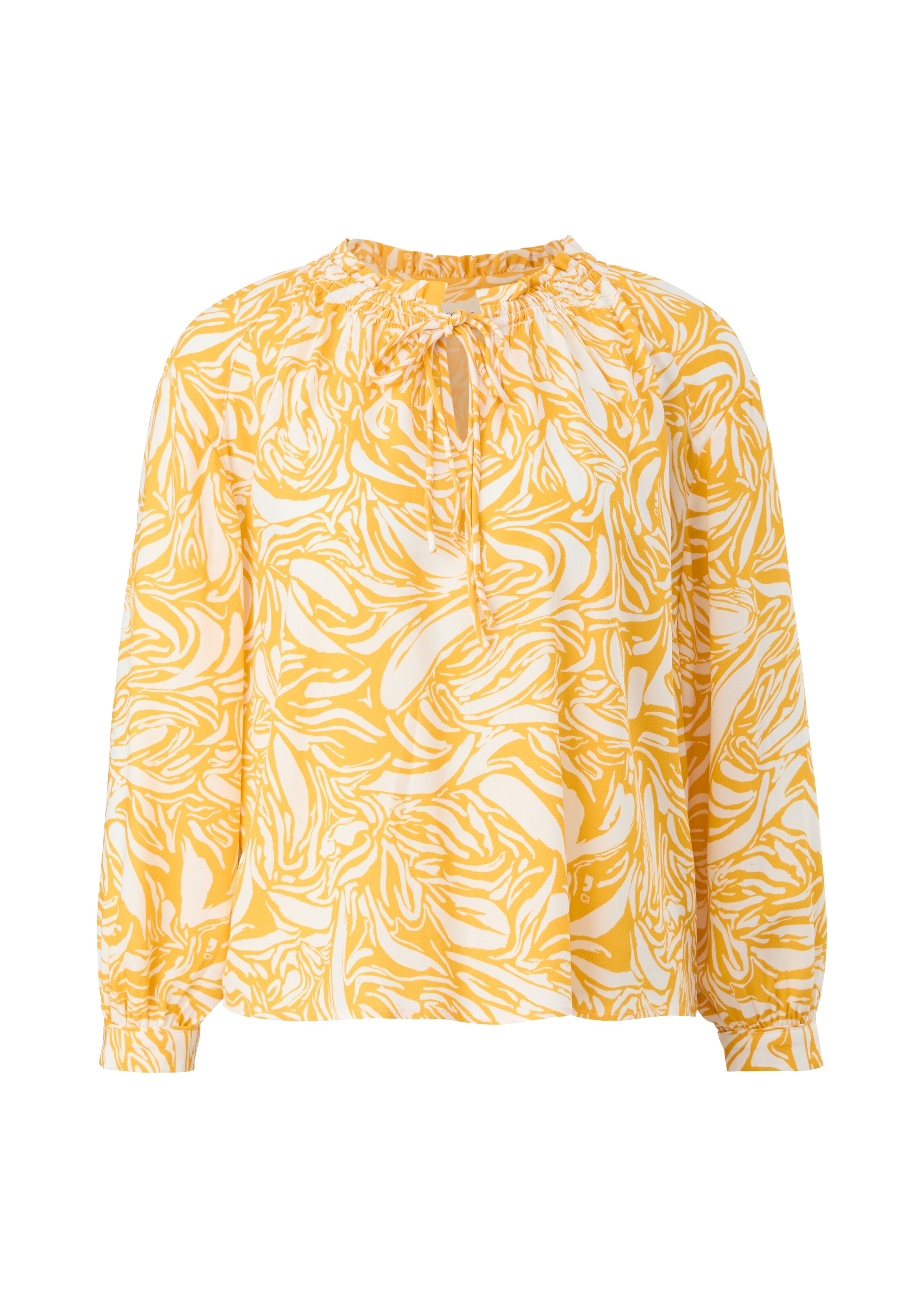 Chemisier comma casual identity en jaune : devant
