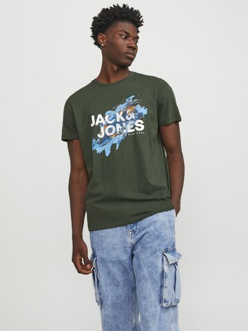 JACK & JONES Shirt 'JJNelson' in Groen