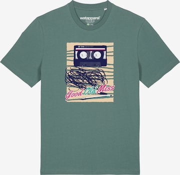 Watapparel Shirt 'Good Old Mess' in Green: front