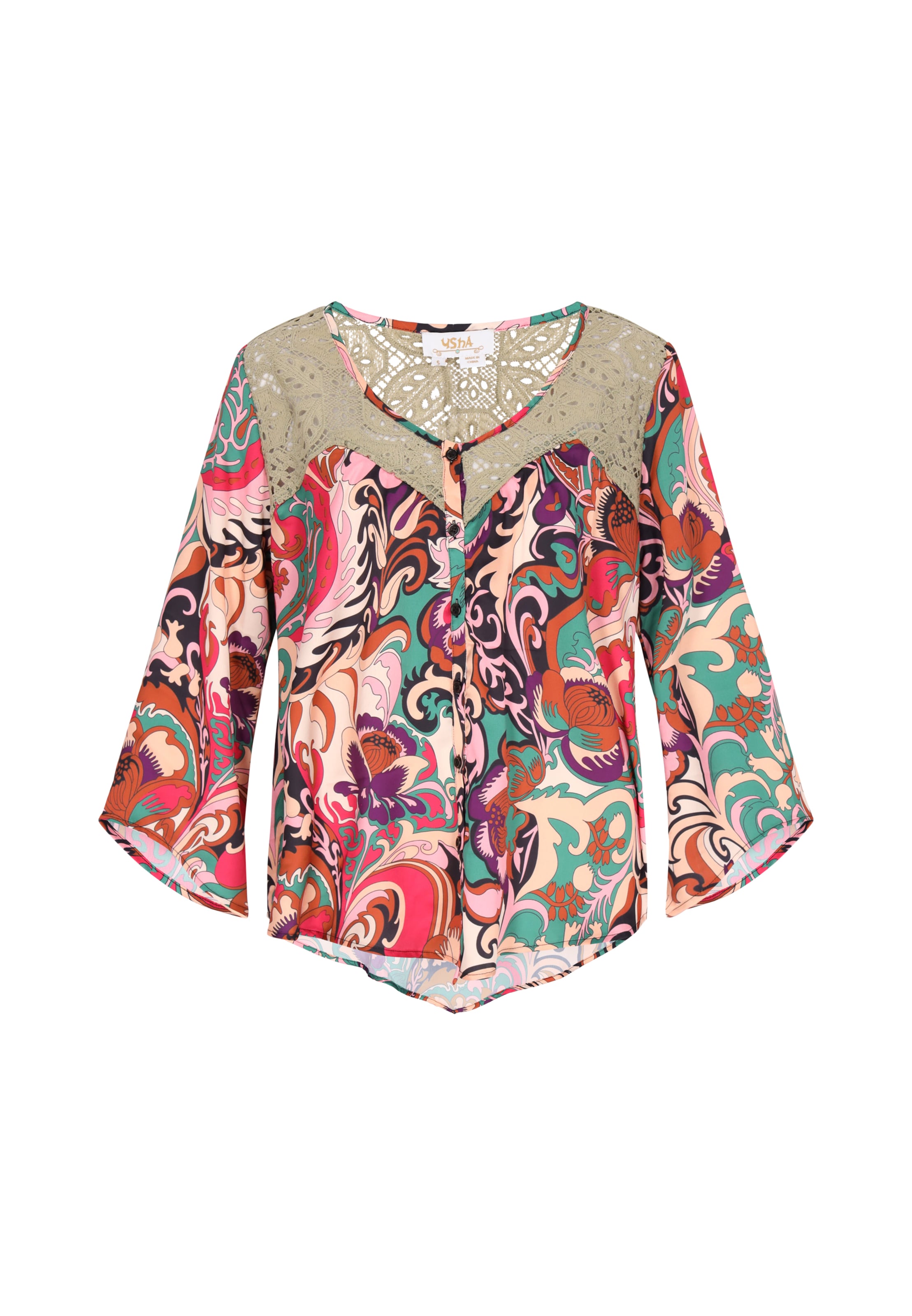 usha FESTIVAL - Blusa en negro: frente