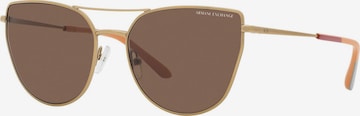 ARMANI EXCHANGE Sunglasses in Gold: front