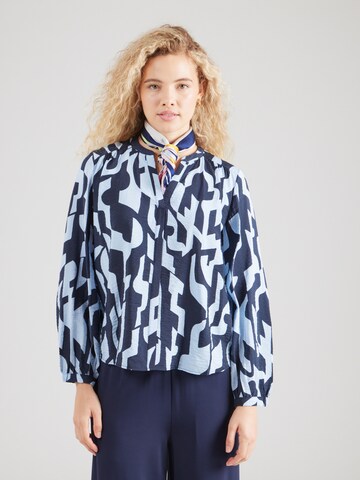 Chemisier s.Oliver en bleu : devant