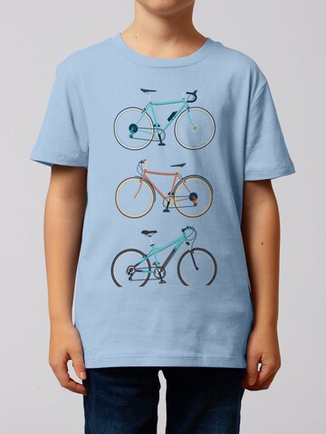 watabout.kids Shirt '3 Fahrräder' in Blue