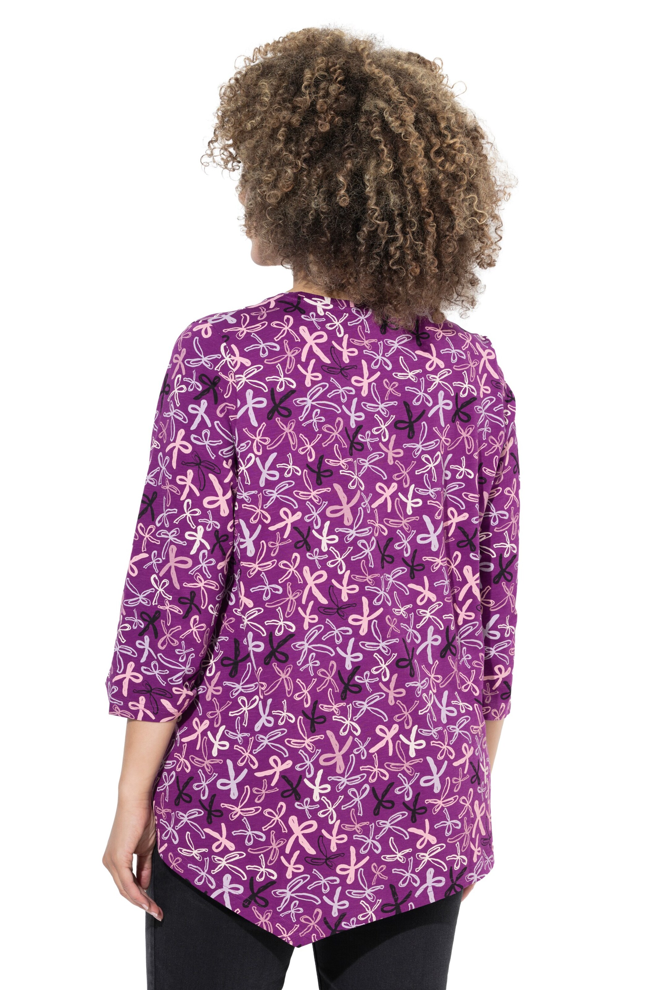 Ulla Popken Shirt in Lila