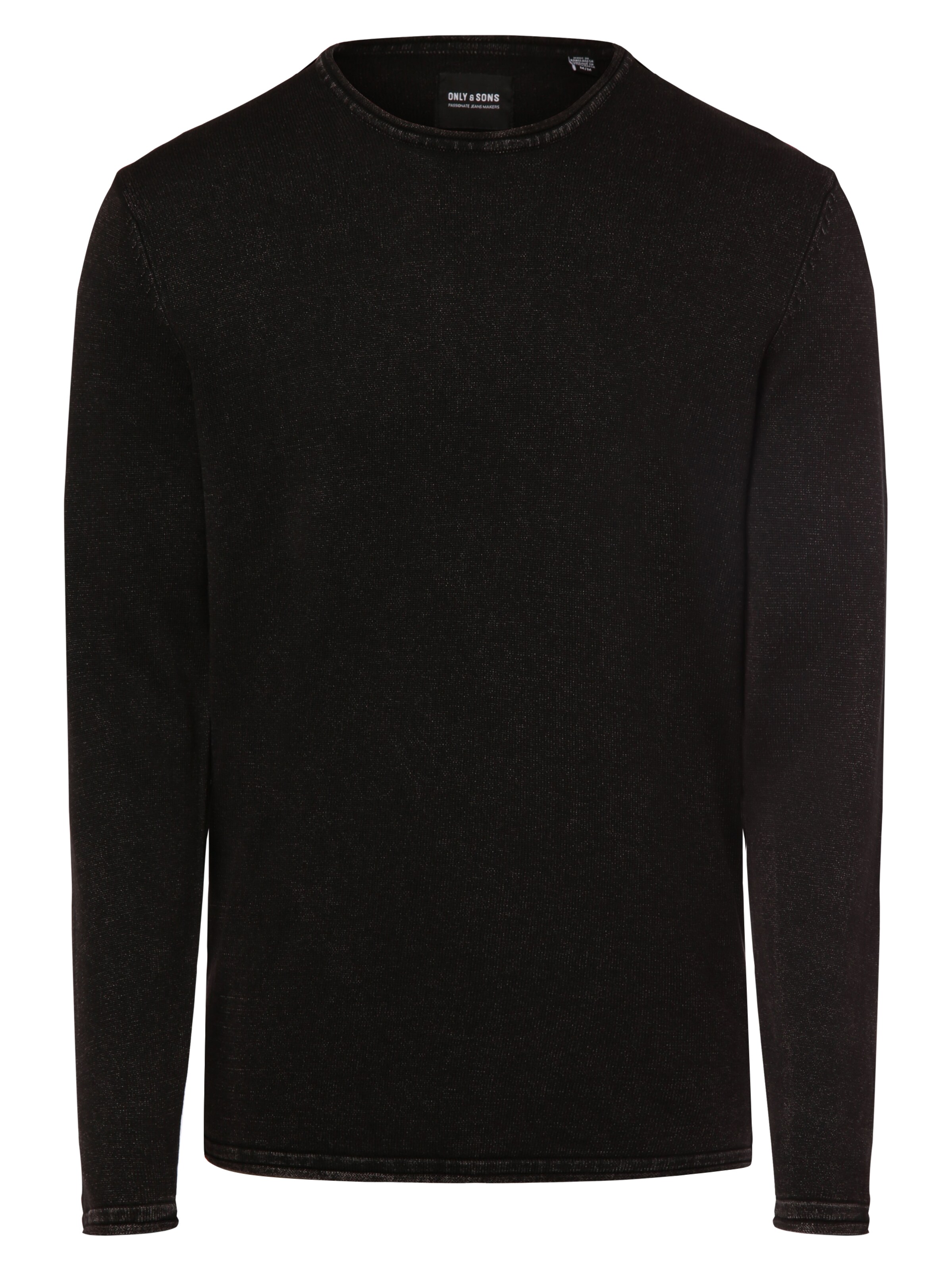 Only & Sons Pullover 'Gaston 12' in Schwarz: Vorderseite
