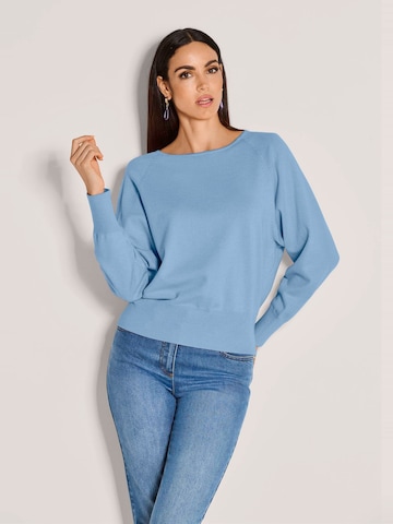 MADELEINE Trui in Blauw: voorkant