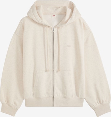 Veste de survêtement 'Everyday' LEVI'S ® en beige : devant