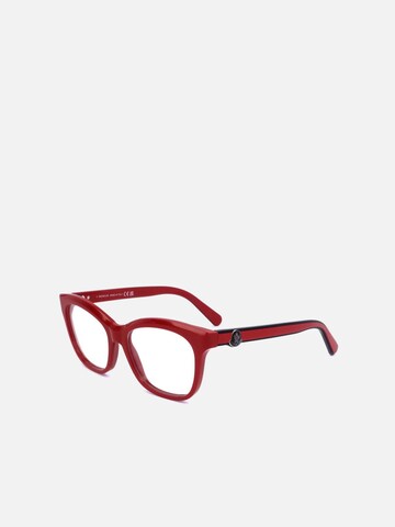 MONCLER Sunglasses in Red: front