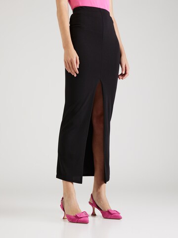 Nasty Gal Skirt in Black: front