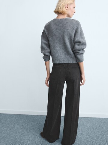 évasé Jean 'ELISE' MANGO en noir