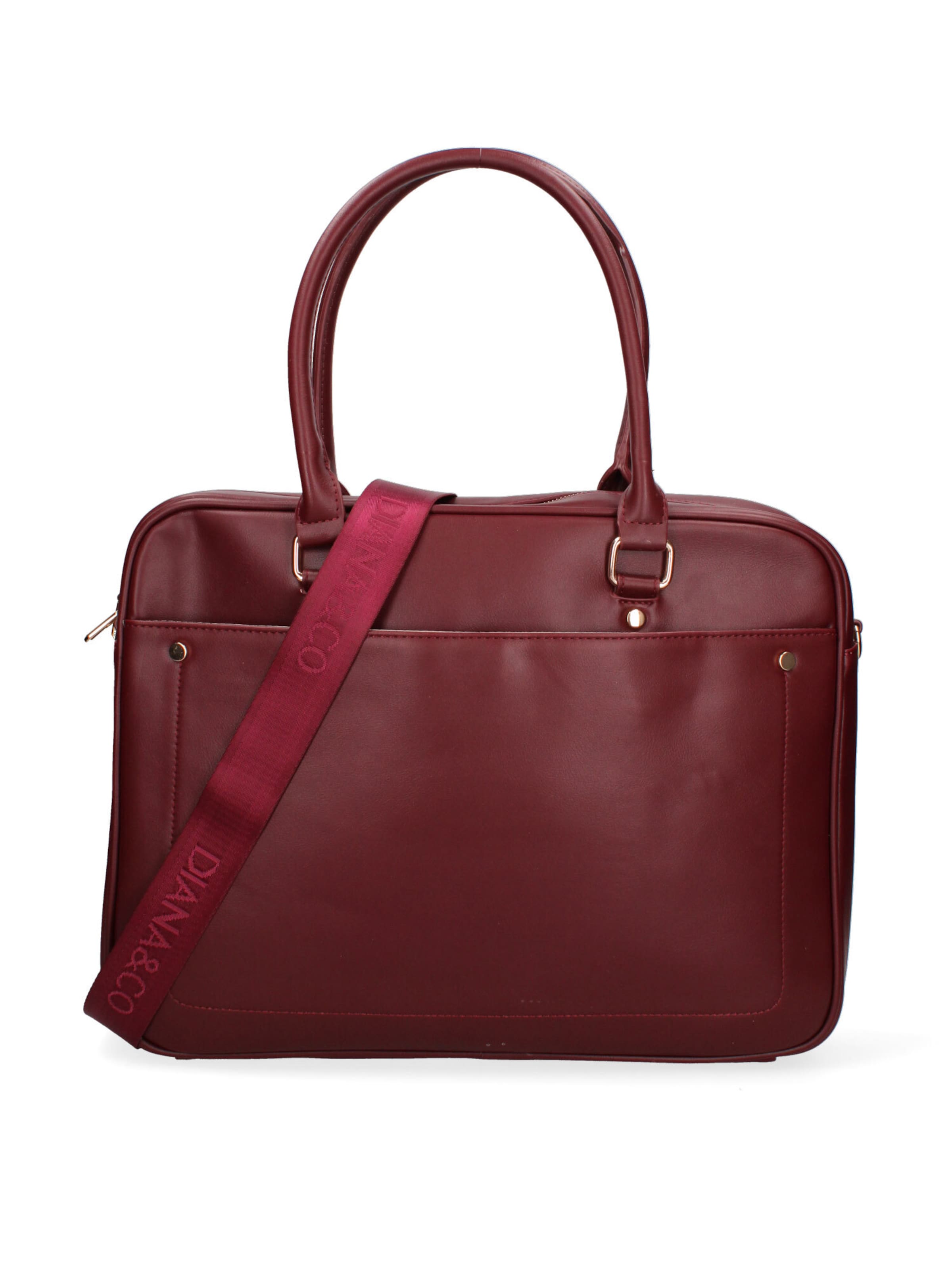 Diana&Co. Aktentas in Rood: voorkant