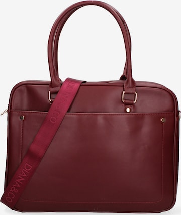 Porte-documents Diana&Co. en rouge : devant