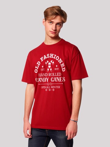 F4NT4STIC Shirt in Red: front