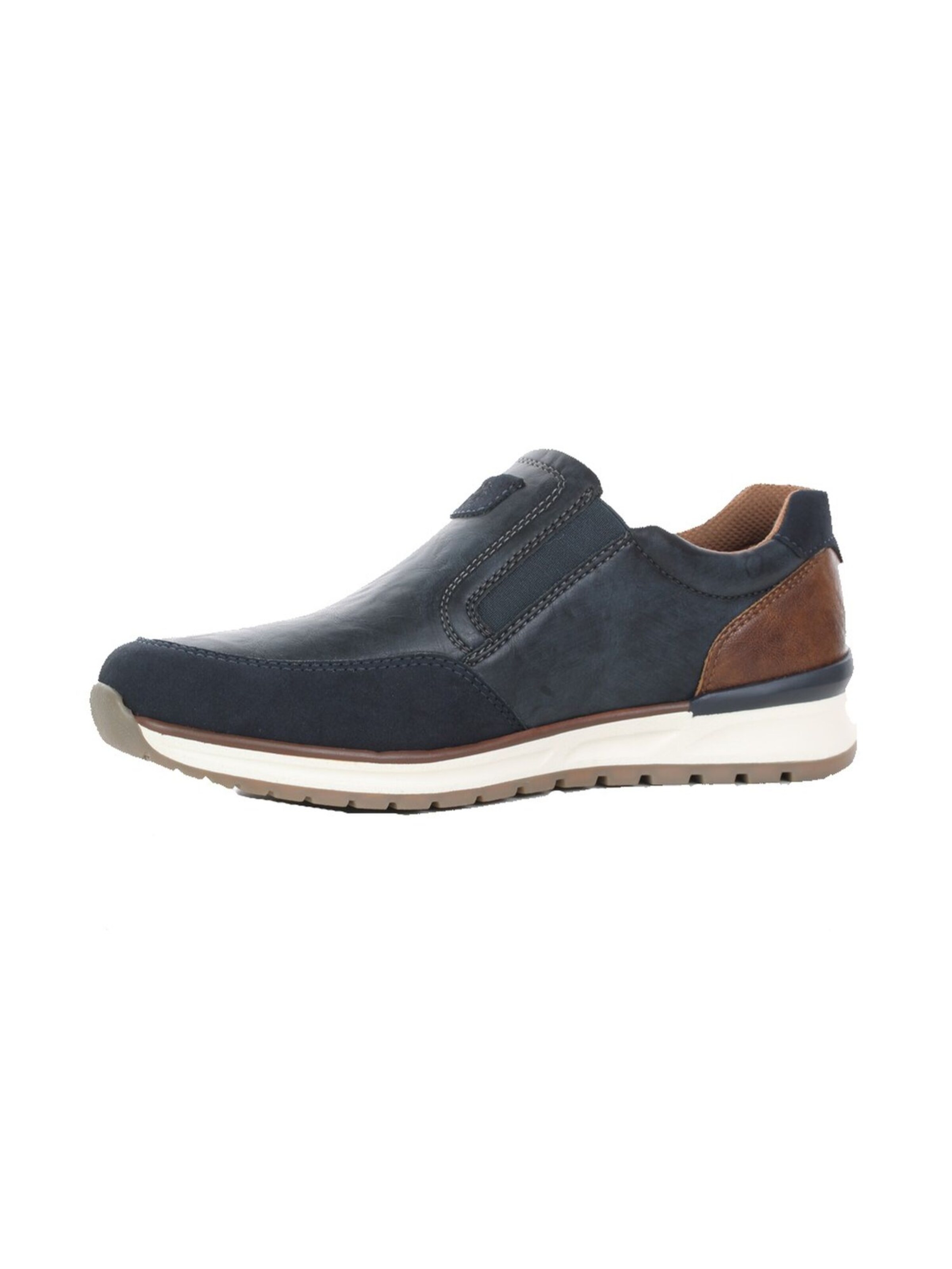 Relife Slip-ons in Blue: front