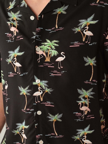 Deeluxe Regular Fit Skjorte 'Cabana' i sort
