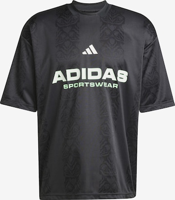 ADIDAS SPORTSWEAR Funktsionaalne särk 'TIRO', värv must: eest vaates