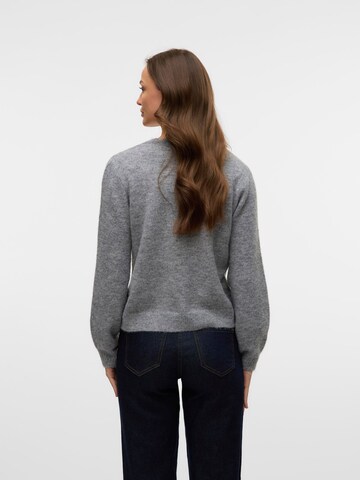 Cardigan 'JOHANNA' VERO MODA en gris