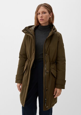 Parka d’hiver s.Oliver en vert : devant