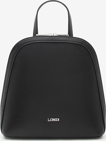 L.CREDI Reppu 'Reinhilde' värissä musta: etupuoli