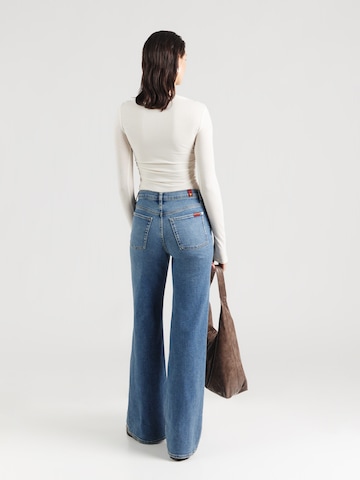 7 for all mankind Szeroka nogawka Jeansy 'MODERN DOJO' w kolorze niebieski