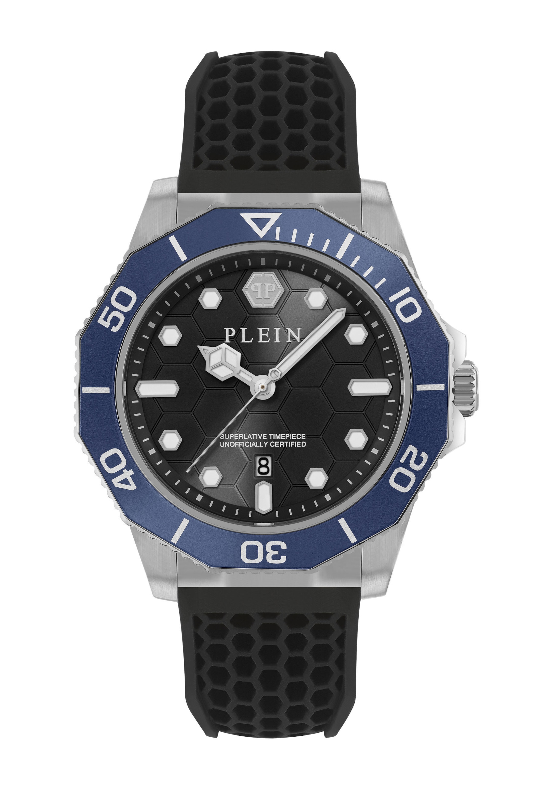 Orologio analogico di Philipp Plein Watches in nero: frontale