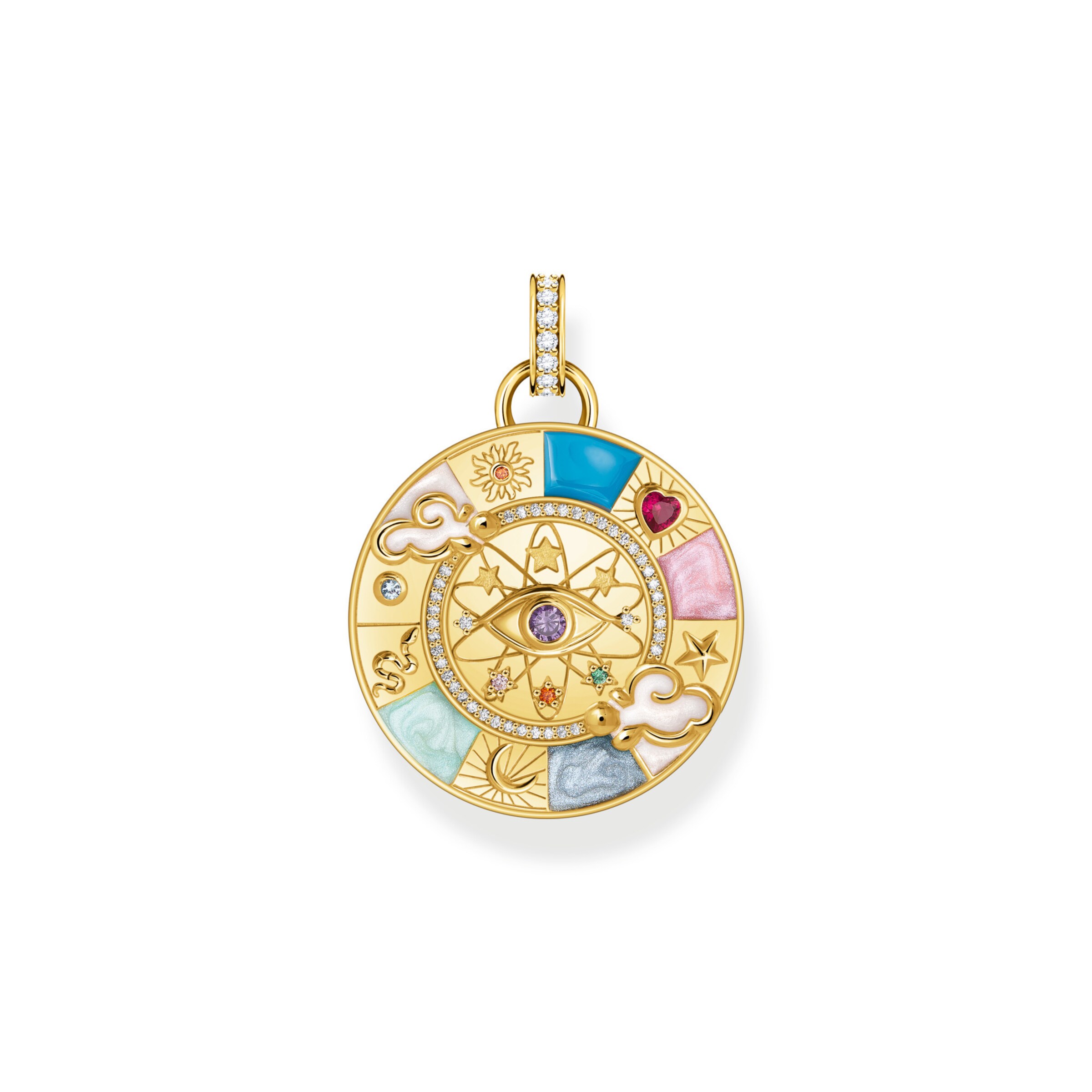 Thomas Sabo Pendant in Gold: front