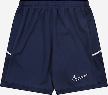 NIKE Обычный Спортивные штаны 'Academy 25' в Синий: спереди