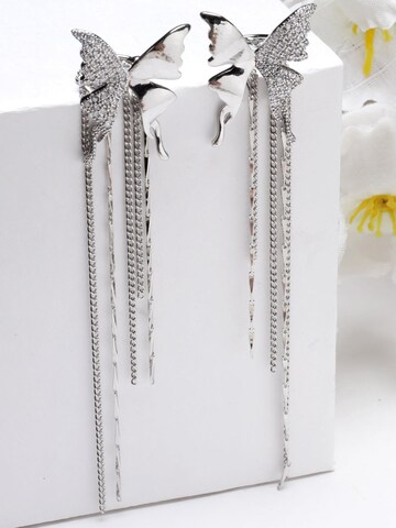 AVANT-GARDE PARIS - Pendientes 'Nataliaya' en plata