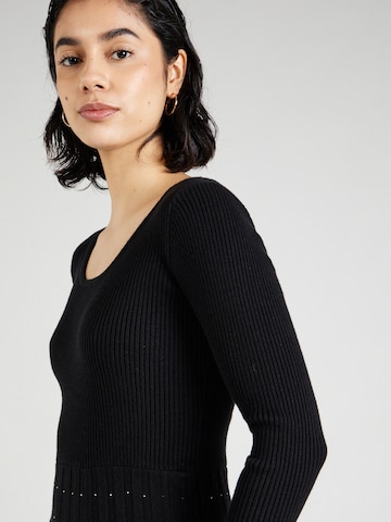 Derhy Knitted dress 'GAELLE' in Black