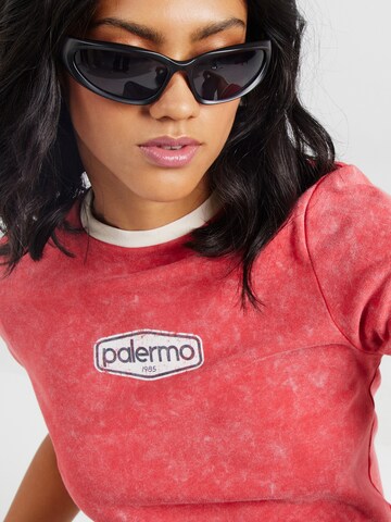 TOPSHOP Shirts 'Palermo' i rød