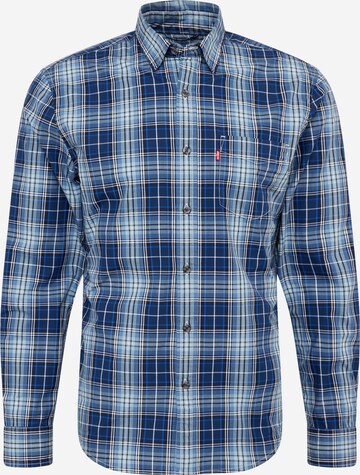 LEVI'S ® Regular fit Button Up Shirt 'SUNSET' in Blue: front