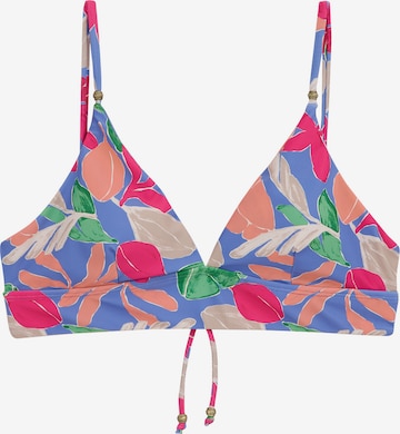 WE Fashion Triangel Bikinitop in Gemengde kleuren: voorkant