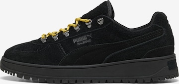 PUMA Sneaker 'Palermo Alpino Fuzzy' in Schwarz: Vorderseite