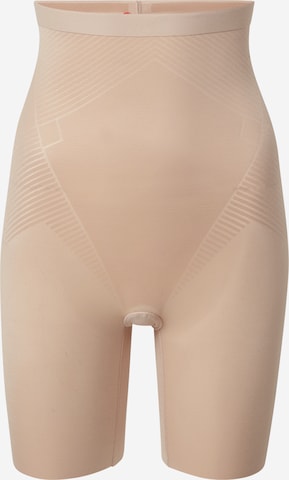 Pantalon modelant SPANX en beige : devant
