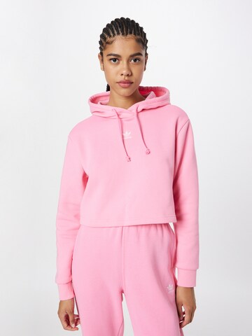 Sweat-shirt 'Adicolor Essentials Fleece' ADIDAS ORIGINALS en rose : devant