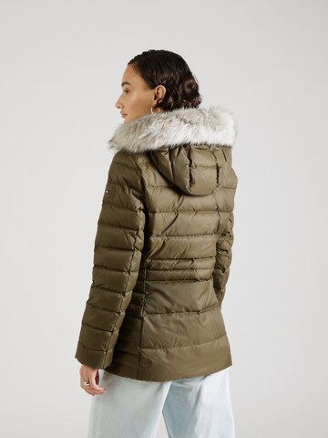 TOMMY HILFIGER Winter Jacket 'Tyra' in Green
