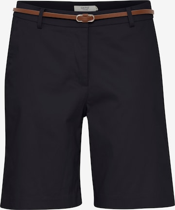 Oxmo Regular Pants 'Oxdaney' in Black: front