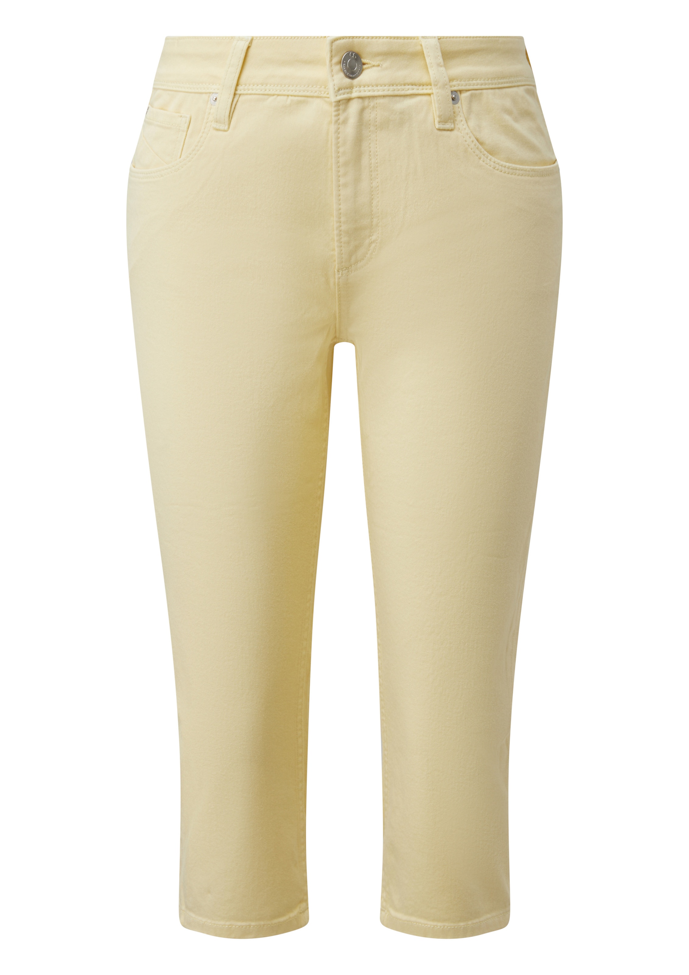 QS Jeans ' CATIE ' in Yellow: front