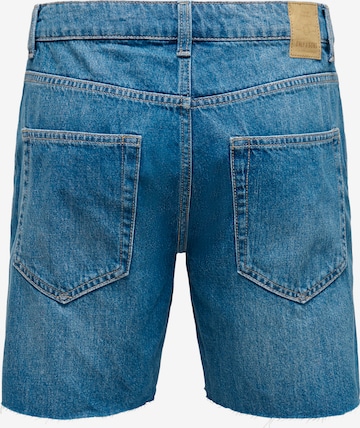 Only & Sons Slimfit Jeans 'Avi' in Blau