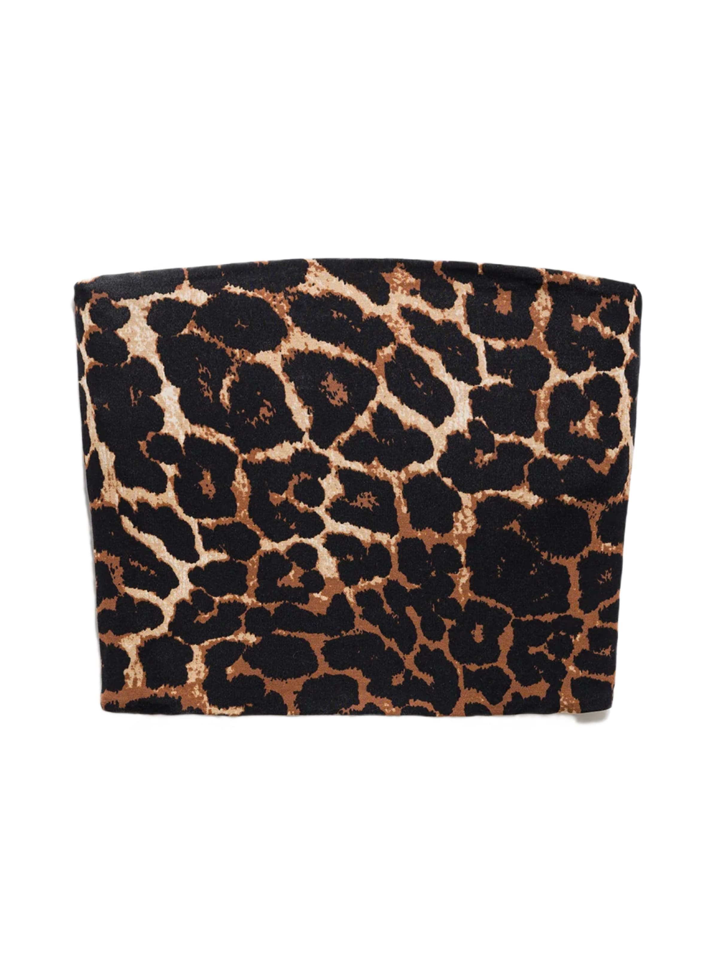 No Matter What Top in Braun: Vorderseite