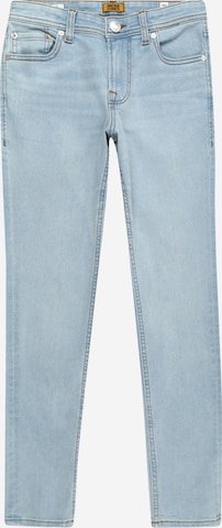 Slimfit Jeans 'GLENN' de la Jack & Jones Junior pe albastru: față