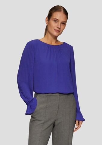 Chemisier s.Oliver BLACK LABEL en bleu