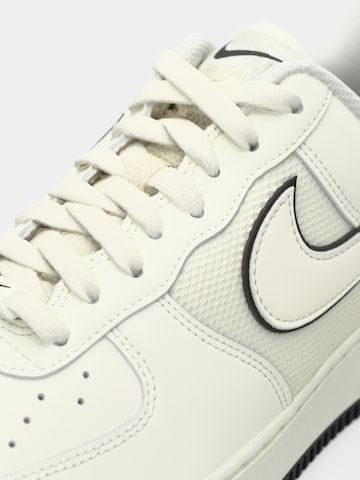 Nike Sportswear Låg sneaker 'AIR FORCE 1 '07' i beige