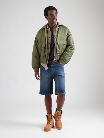 MUSTANG Shirt 'ALLEN' in Zwart