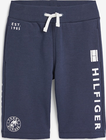 Regular Pantaloni de la TOMMY HILFIGER pe albastru: față