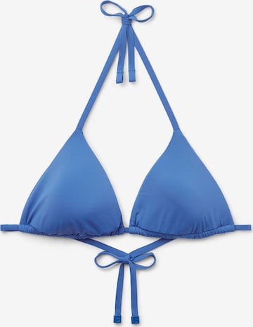 CALZEDONIA Bikini Top 'INDONESIA' in Blue: front