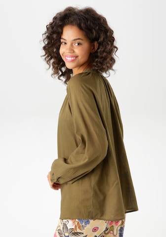 Aniston CASUAL Bluse in Grün