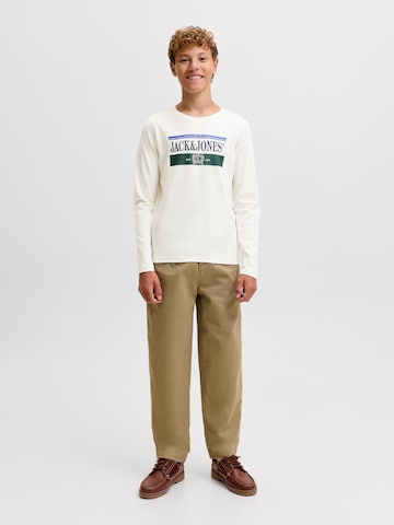 Jack & Jones Junior Tričko 'JORFREDERIKSBERG' – bílá