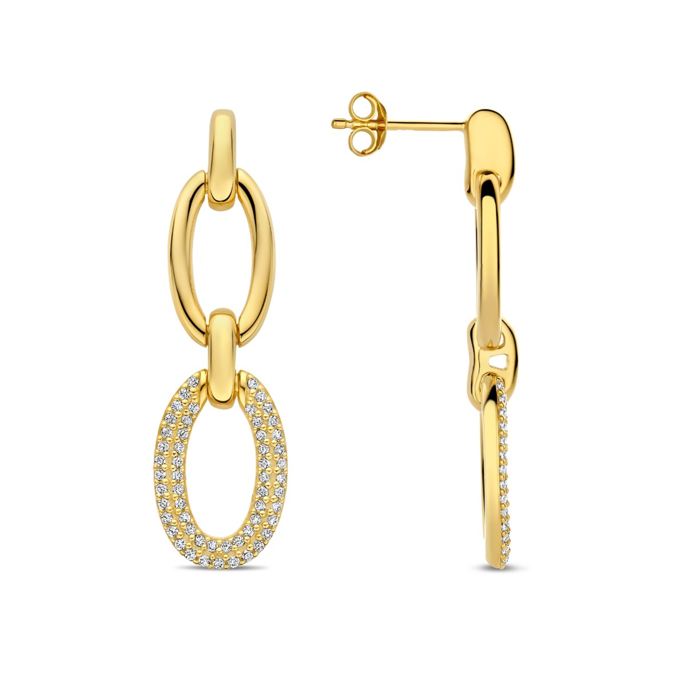 Boucles d'oreilles Parte di Me en or