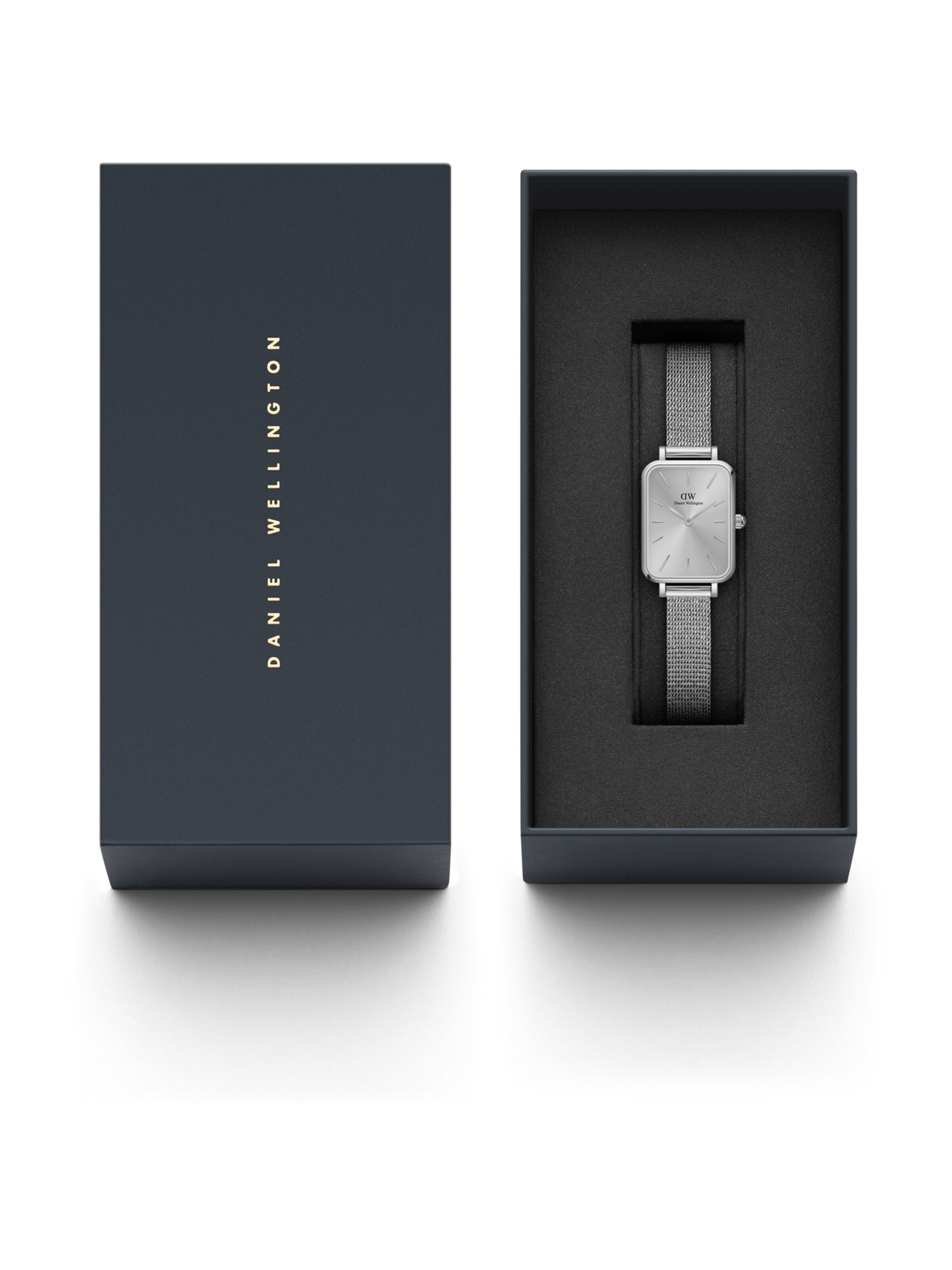Daniel Wellington Uhr 'Quadro Unitone Silver S' in Silber